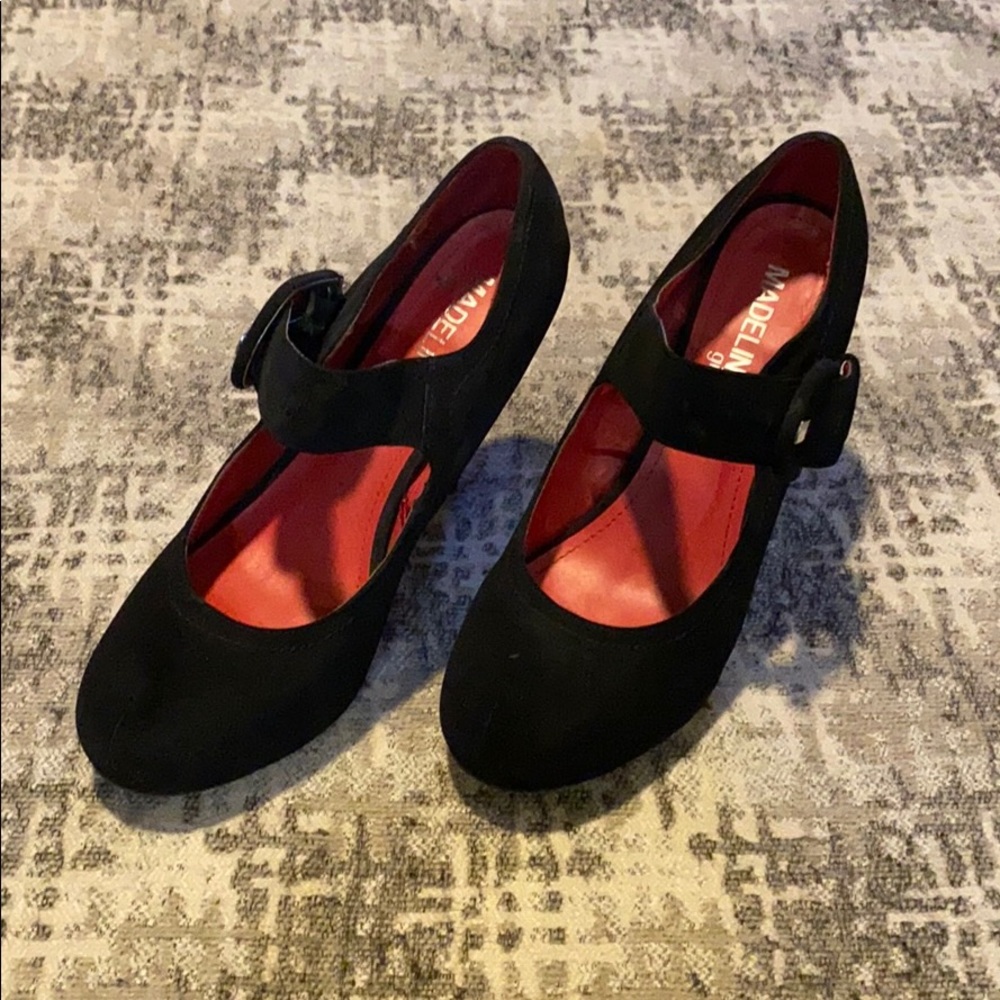 Suade high heels